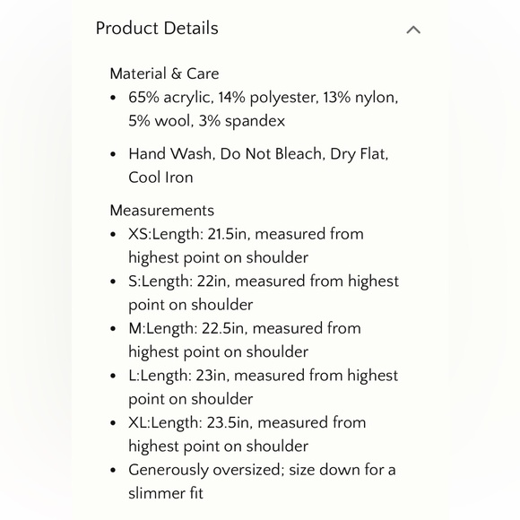 Natural life Sage Floral Pattern NWT  Sweater Large - Picture 7 of 7